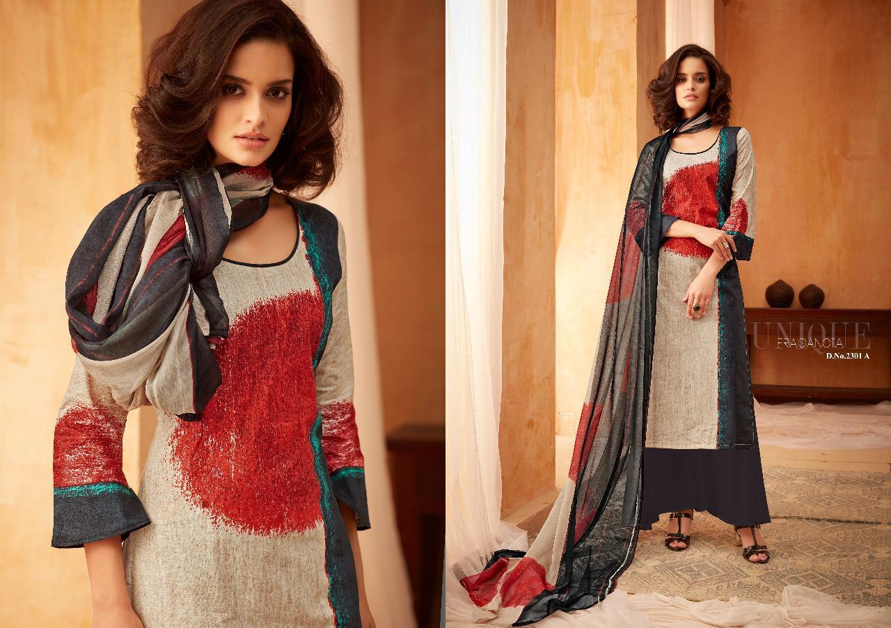 Afeem Vol-23 By Ankit Textile 2301-a To 2305-b Series Beautiful Suits Stylish Colorful Fancy Casual Wear & Ethnic Wear Cambric Cotton Printed Dresses At Wholesale Price