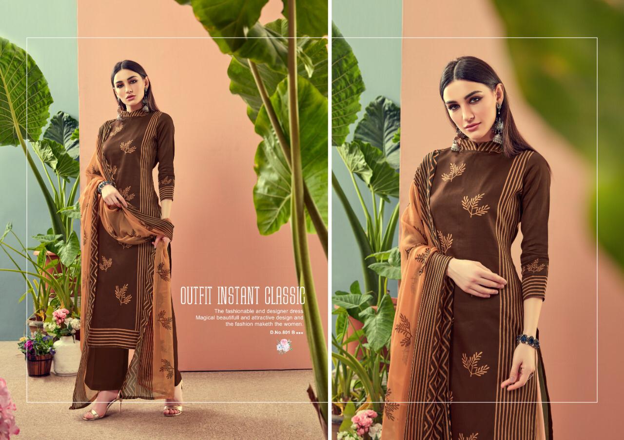 Afsana Vol-8 By Ankit Textile 801-a To 805-b Series Indian Traditional Wear Collection Beautiful Stylish Fancy Colorful Party Wear & Wear Jam Cotton Satin Digital Print Dress At Wholesale Price