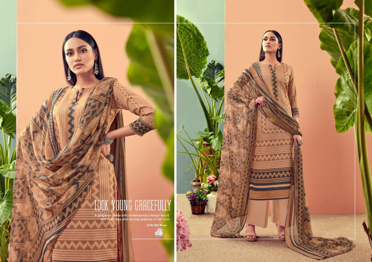 Afsana Vol-8 By Ankit Textile 801-a To 805-b Series Indian Traditional Wear Collection Beautiful Stylish Fancy Colorful Party Wear & Wear Jam Cotton Satin Digital Print Dress At Wholesale Price