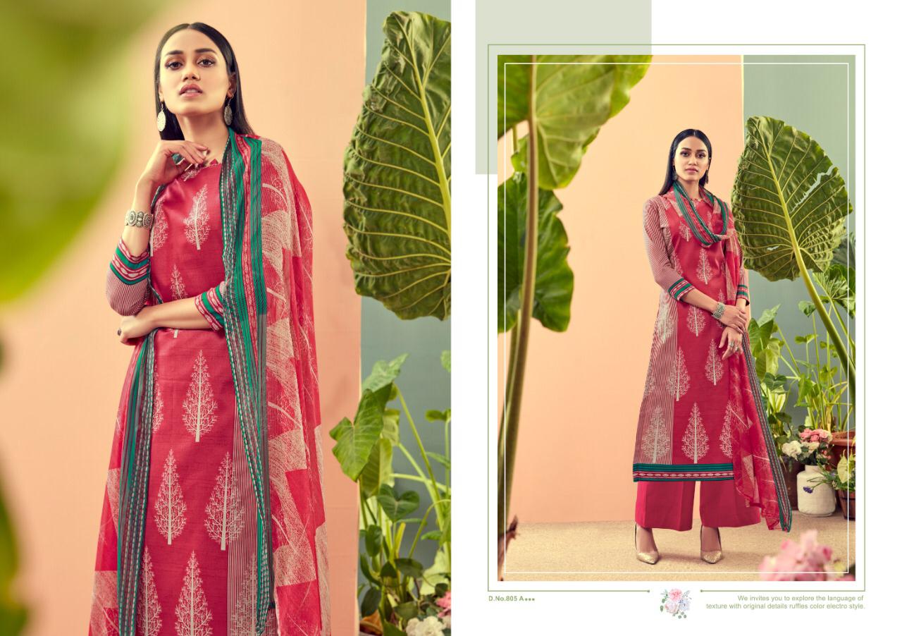 Afsana Vol-8 By Ankit Textile 801-a To 805-b Series Indian Traditional Wear Collection Beautiful Stylish Fancy Colorful Party Wear & Wear Jam Cotton Satin Digital Print Dress At Wholesale Price