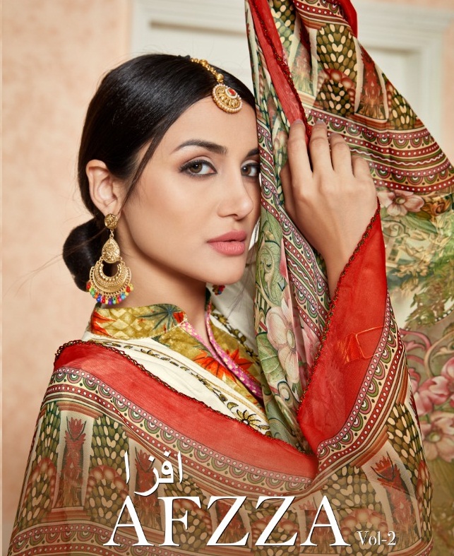 Afzza Vol-2 By Ravi Creation 5013 To 5020 Series Beautiful Suits Colorful Stylish Fancy Casual Wear & Ethnic Wear Pure Satin Cotton With Embroidery Dresses At Wholesale Price