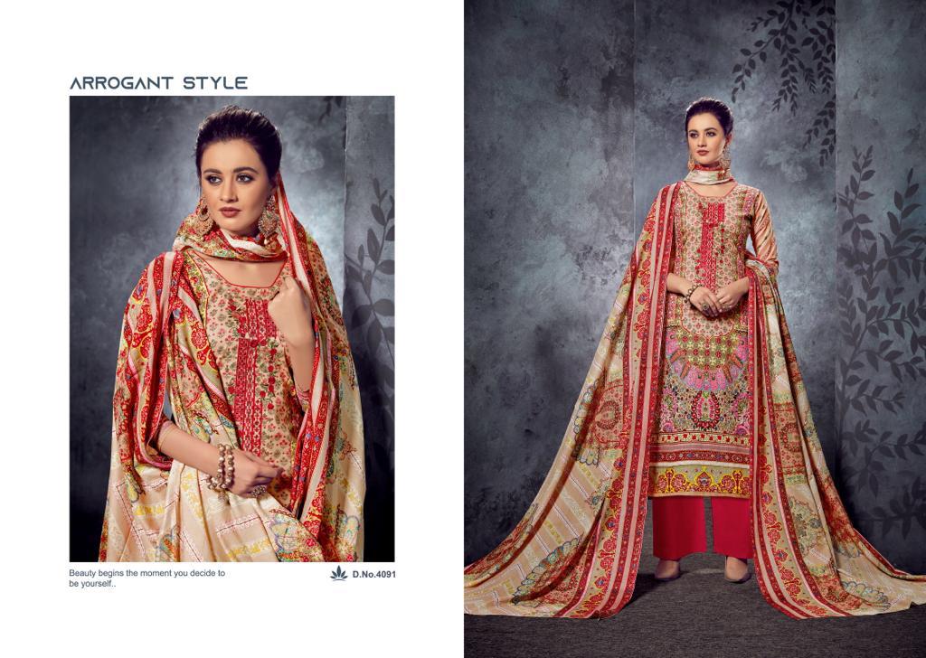 Alaska By Sb Trendz 4091 To 4100 Series Pakistani Suits Beautiful Stylish Fancy Colorful Designer Party Wear & Ethnic Wear Cambric Cotton Embroidered Dresses At Wholesale Price