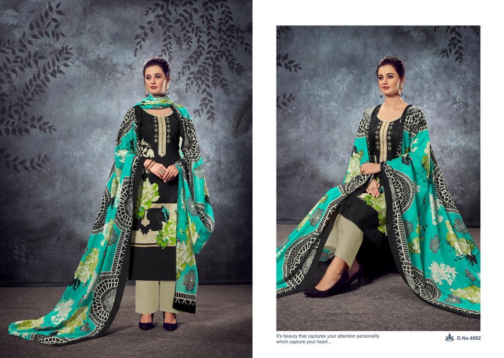 Alaska By Sb Trendz 4091 To 4100 Series Pakistani Suits Beautiful Stylish Fancy Colorful Designer Party Wear & Ethnic Wear Cambric Cotton Embroidered Dresses At Wholesale Price