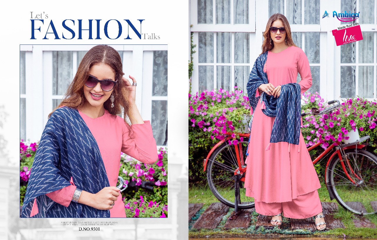 Alina By Ambica Fashon 9301 To 9310 Series Designer Beautiful Stylish Fancy Colorful Casual Wear & Ethnic Wear & Ready To Wear Rayon Kurtis At Wholesale Price