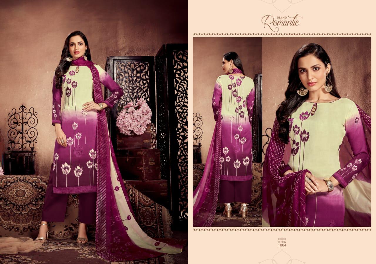 Alinaa Vol-13 By Ritu International 1001 To 1010 Series Designer Beautiful Fancy Colorful Stylish Wedding Wear Collection Party Wear & Occasional Wear Pure Glace Cotton Digital Style Print Dresses At Wholesale Price