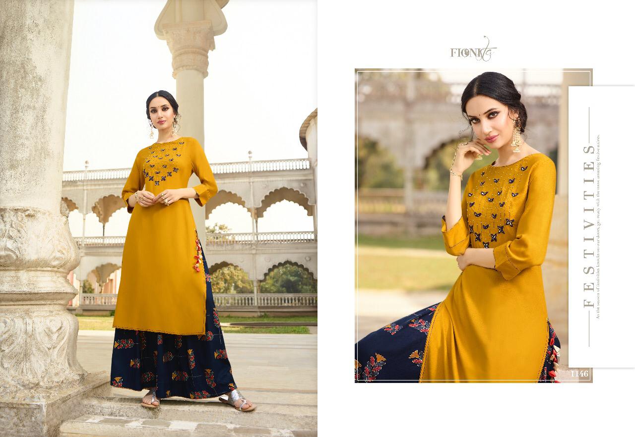 Alisha By Fionista 1041 To 1048 Series Beautiful Stylish Fancy Colorful Designer Party Wear & Ethnic Wear & Ready To Wear Crepe Digital Kurtis With Bottoms At Wholesale Price