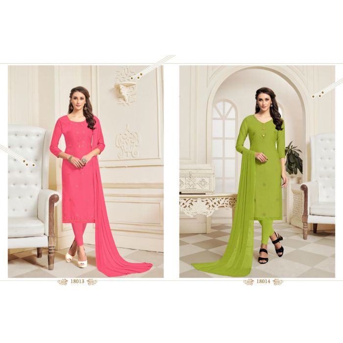 Amazing Vol-6 By Assian Arts 18001 To 18016 Series Beautiful Stylish Fancy Colorful Designer Party Wear & Ethnic Wear Chanderi Silk Dresses At Wholesale Price