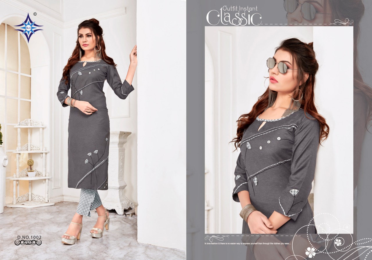Amruta By Sai Latest Creation 1001 To 1006 Series Stylish Colorful Fancy Beautiful Casual Wear & Ethnic Wear Pure Elica Rayon Flex Kurtis At Wholesale Price