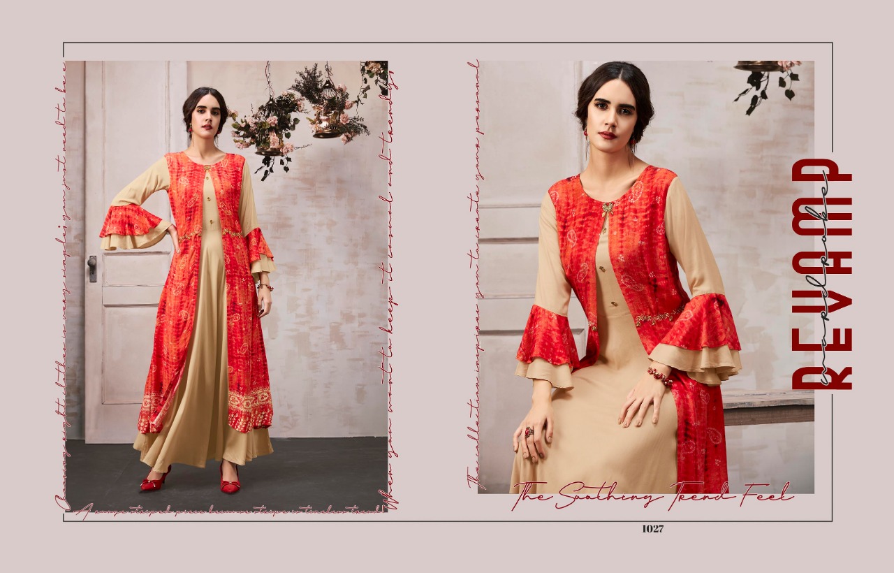 Anaya By Kajree Fashion 1021 To 1027 Series Designer Wear Collection Beautiful Stylish Fancy Colorful Party Wear & Occasional Wear Soft Silk Print And Chanderi Printed Gowns At Wholesale Price