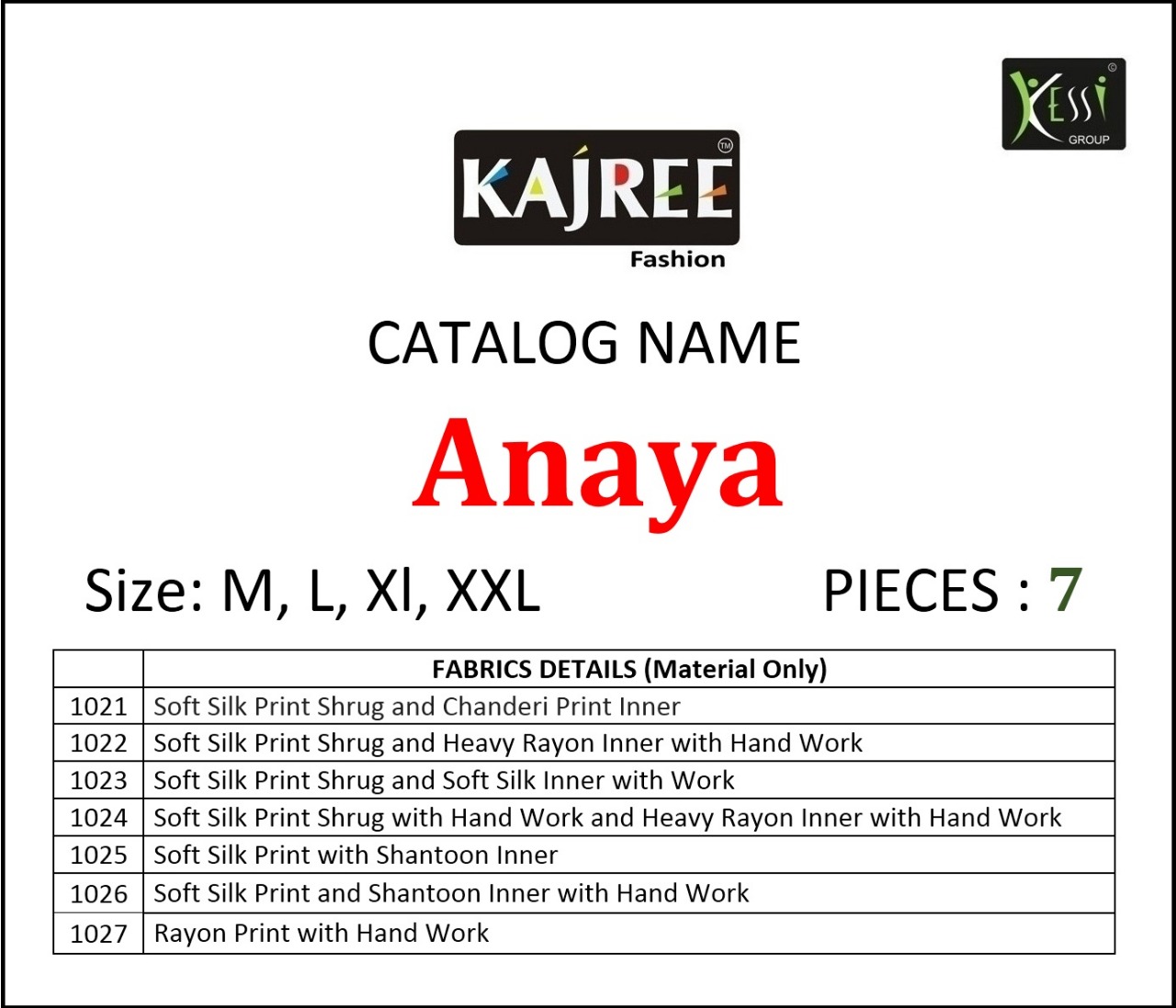Anaya By Kajree Fashion 1021 To 1027 Series Designer Wear Collection Beautiful Stylish Fancy Colorful Party Wear & Occasional Wear Soft Silk Print And Chanderi Printed Gowns At Wholesale Price