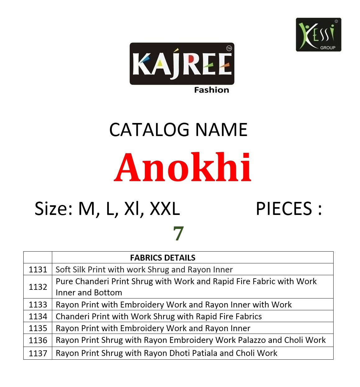 Anokhi By Kajree Fashion 1131 To 1137 Series Beautiful Stylish Colorful Fancy Party Wear & Ethnic Wear & Ready To Wear Silk Rayon Print With Embroidery Kurtis At Wholesale Price