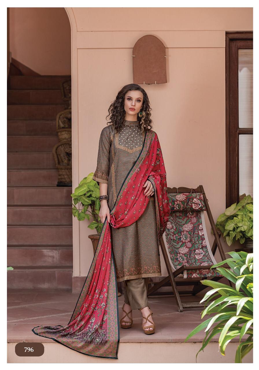 Aradhna By Sri 794 To 801 Series Beautiful Collection Suits Stylish Fancy Colorful Party Wear & Ethnic Wear Chandra Silk Printed Dresses At Wholesale Price
