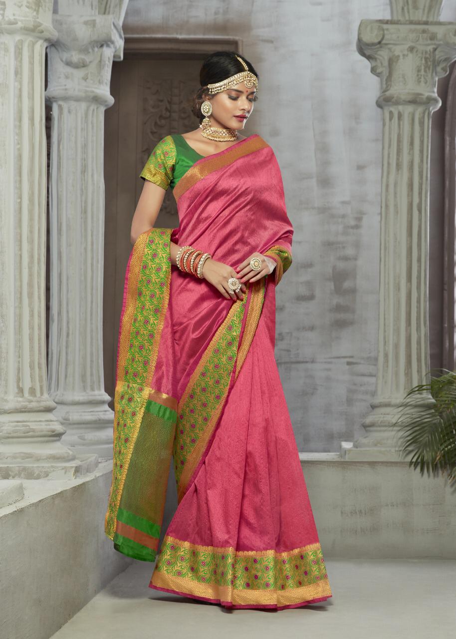 Arani Silk By Fashid Wholesale 46001 To 46012 Series Indian Traditional Wear Collection Beautiful Stylish Fancy Colorful Party Wear & Occasional Wear Chanderi Cotton Sarees At Wholesale Price