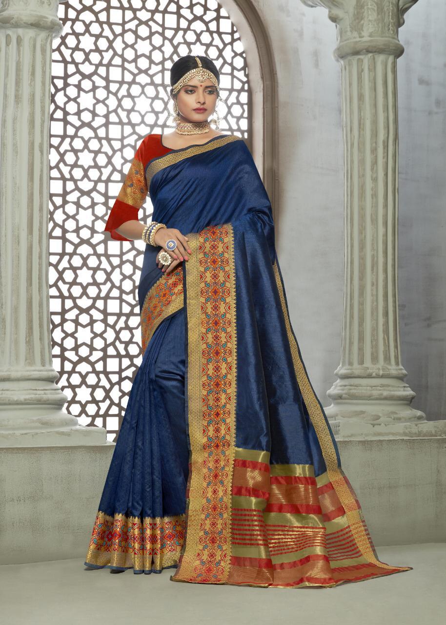 Arani Silk By Fashid Wholesale 46001 To 46012 Series Indian Traditional Wear Collection Beautiful Stylish Fancy Colorful Party Wear & Occasional Wear Chanderi Cotton Sarees At Wholesale Price