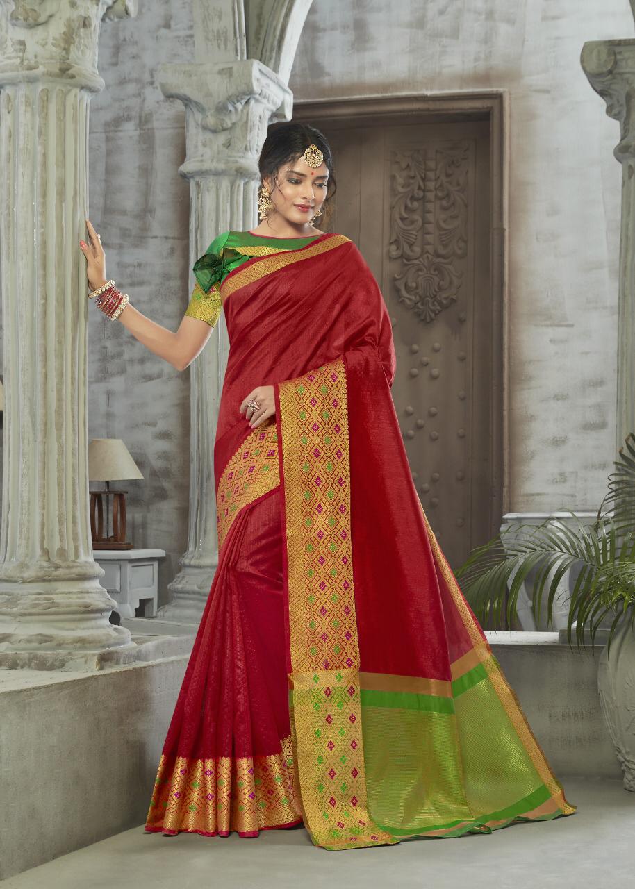 Arani Silk By Fashid Wholesale 46001 To 46012 Series Indian Traditional Wear Collection Beautiful Stylish Fancy Colorful Party Wear & Occasional Wear Chanderi Cotton Sarees At Wholesale Price