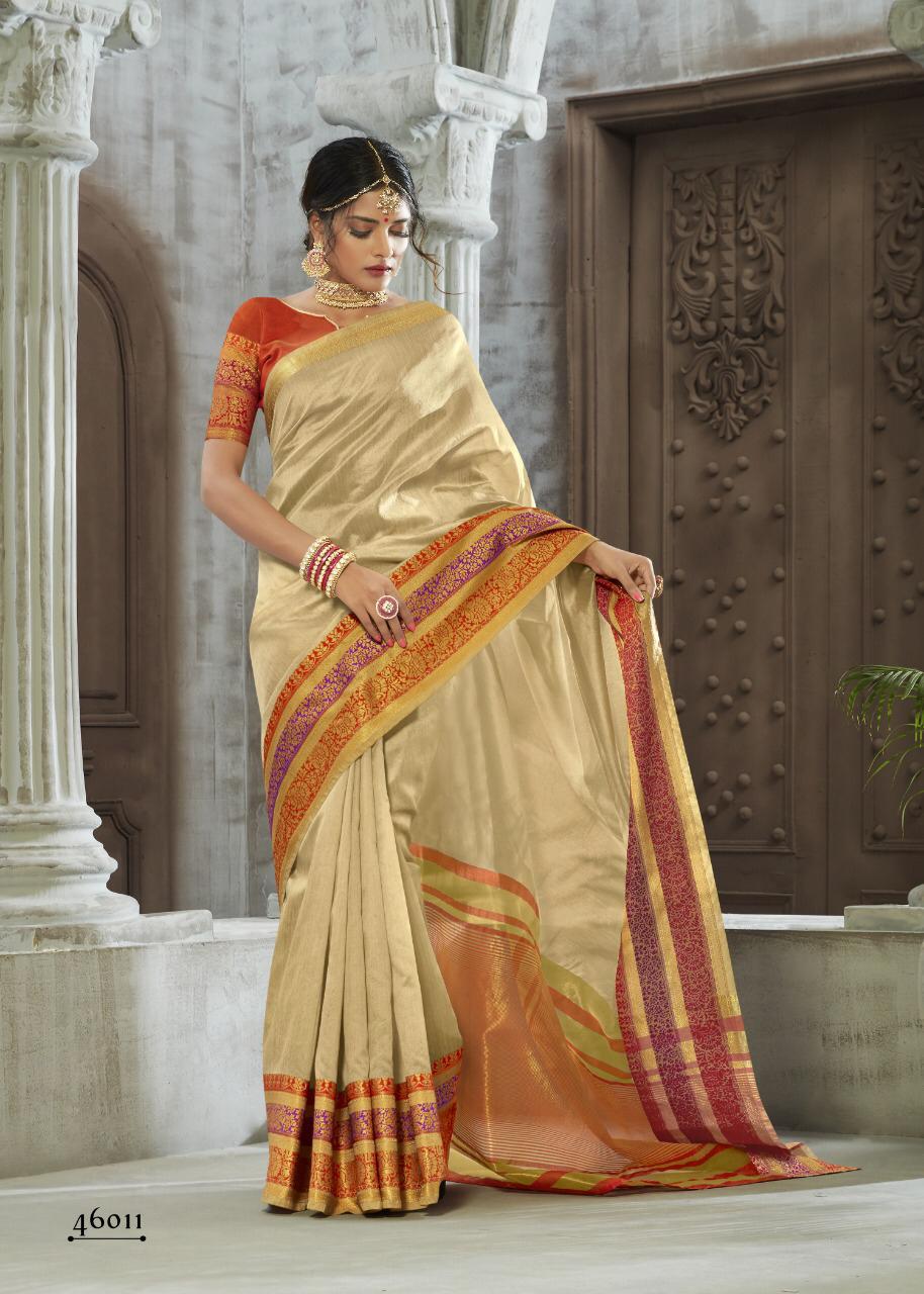 Arani Silk By Fashid Wholesale 46001 To 46012 Series Indian Traditional Wear Collection Beautiful Stylish Fancy Colorful Party Wear & Occasional Wear Chanderi Cotton Sarees At Wholesale Price