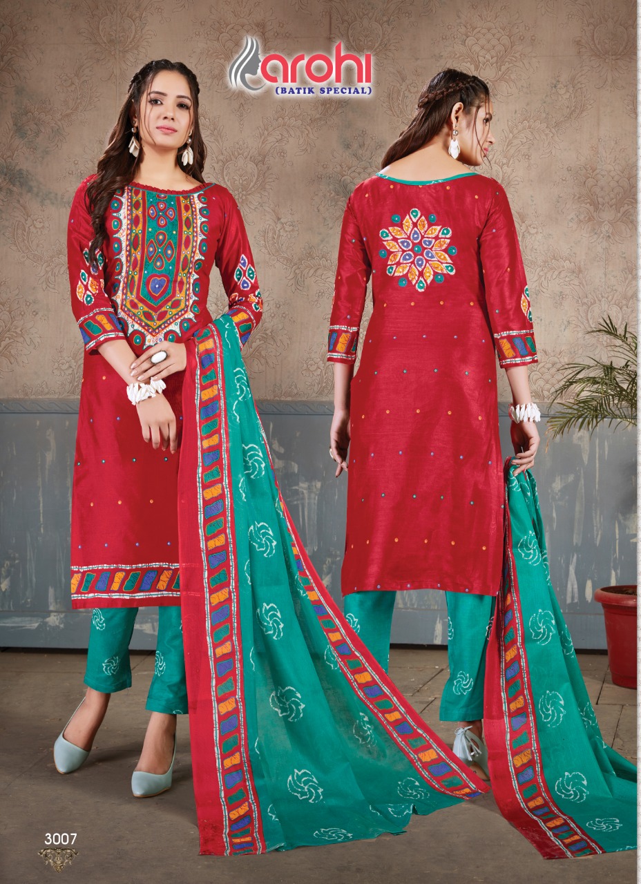 Arohi Vol-3 By Ganesha 3006 To 3015 Series Beautiful Pakistani Suits Stylish Fancy Colorful Party Wear & Ethnic Wear Pure Cotton Printed Dresses At Wholesale Price