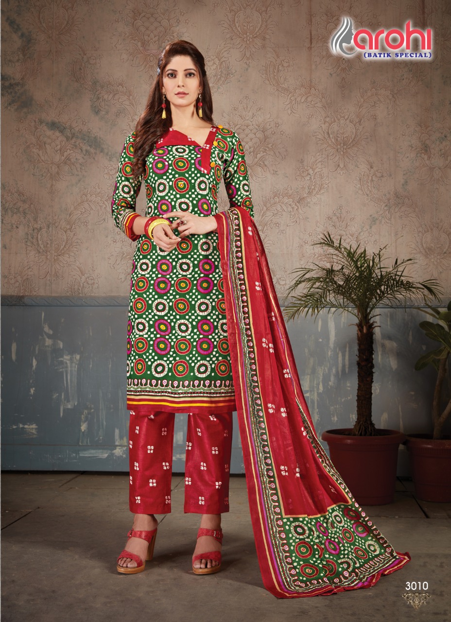 Arohi Vol-3 By Ganesha 3006 To 3015 Series Beautiful Pakistani Suits Stylish Fancy Colorful Party Wear & Ethnic Wear Pure Cotton Printed Dresses At Wholesale Price