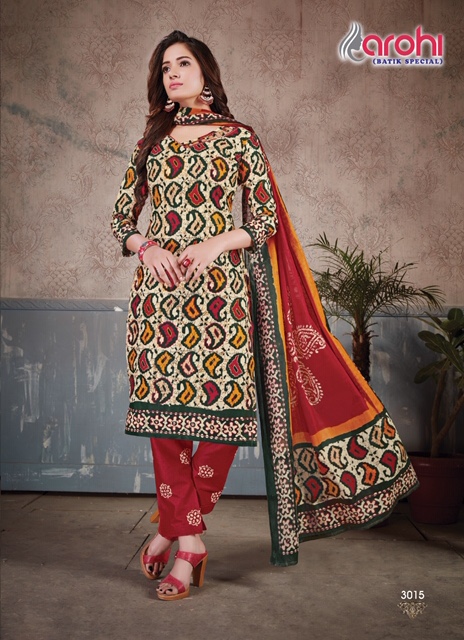 Arohi Vol-3 By Ganesha 3006 To 3015 Series Beautiful Pakistani Suits Stylish Fancy Colorful Party Wear & Ethnic Wear Pure Cotton Printed Dresses At Wholesale Price