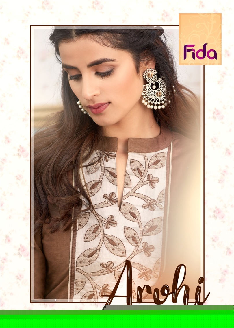 Arohi By Fida 1001 To 1006 Series Designer Suits Beautiful Stylish Fancy Colorful Party Wear & Ethnic Wear Cotton Taser Printed Dresses At Wholesale Price