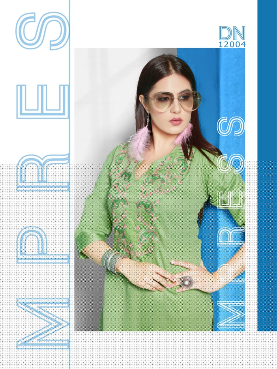 Arohi By Rooi Design 12001 To 12008 Series Beautiful Colorful Stylish Fancy Casual Wear & Ethnic Wear & Ready To Wear Premium Satin With Embroidery Work Kurtis At Wholesale Price