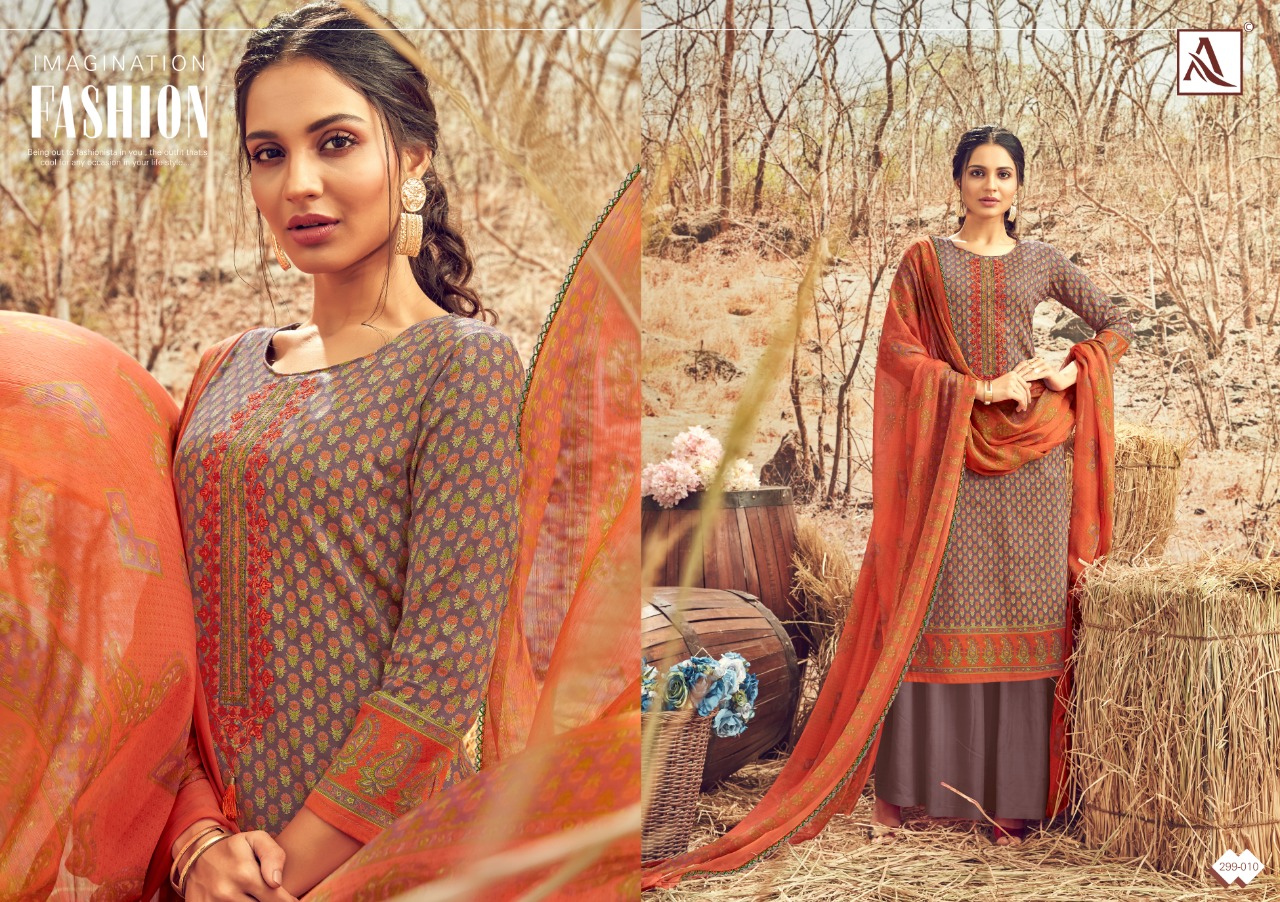 Avani By Alok Suit 299-001 To 299-010 Series Beautiful Fancy Colorful Stylish Wedding Wear Collection Party Wear & Occasional Wear Pure Jam Cotton Digital Print Dresses At Wholesale Price