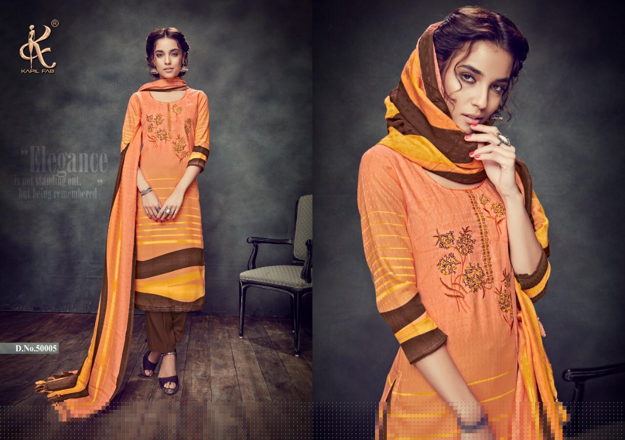 Avni By Kapil Fab 50001 To 50008 Series Beautiful Pashmina Suits Stylish Fancy Colorful Winter Wear & Ethnic Wear Pure Pashmina Embroidered Dresses At Wholesale Price