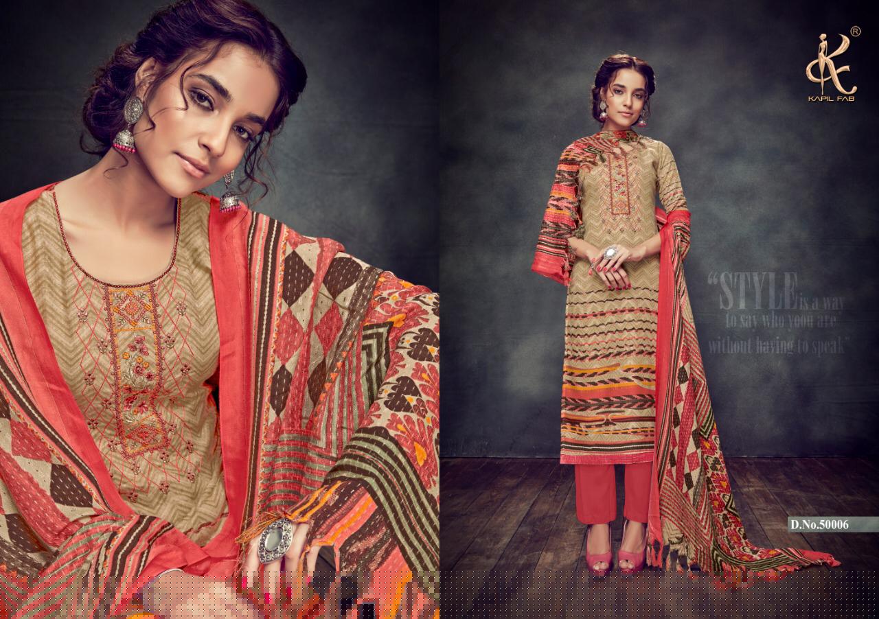 Avni By Kapil Fab 50001 To 50008 Series Beautiful Pashmina Suits Stylish Fancy Colorful Winter Wear & Ethnic Wear Pure Pashmina Embroidered Dresses At Wholesale Price