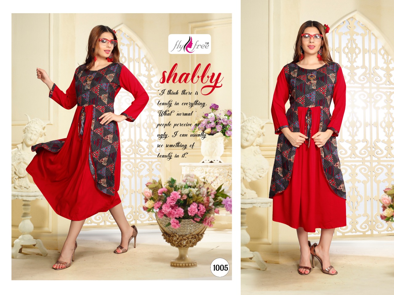 Baani By Kfour Trends 1001 To 1008 Series Beautiful Colorful Stylish Fancy Casual Wear & Ethnic Wear & Ready To Wear Heavy Rayon Kurtis At Wholesale Price