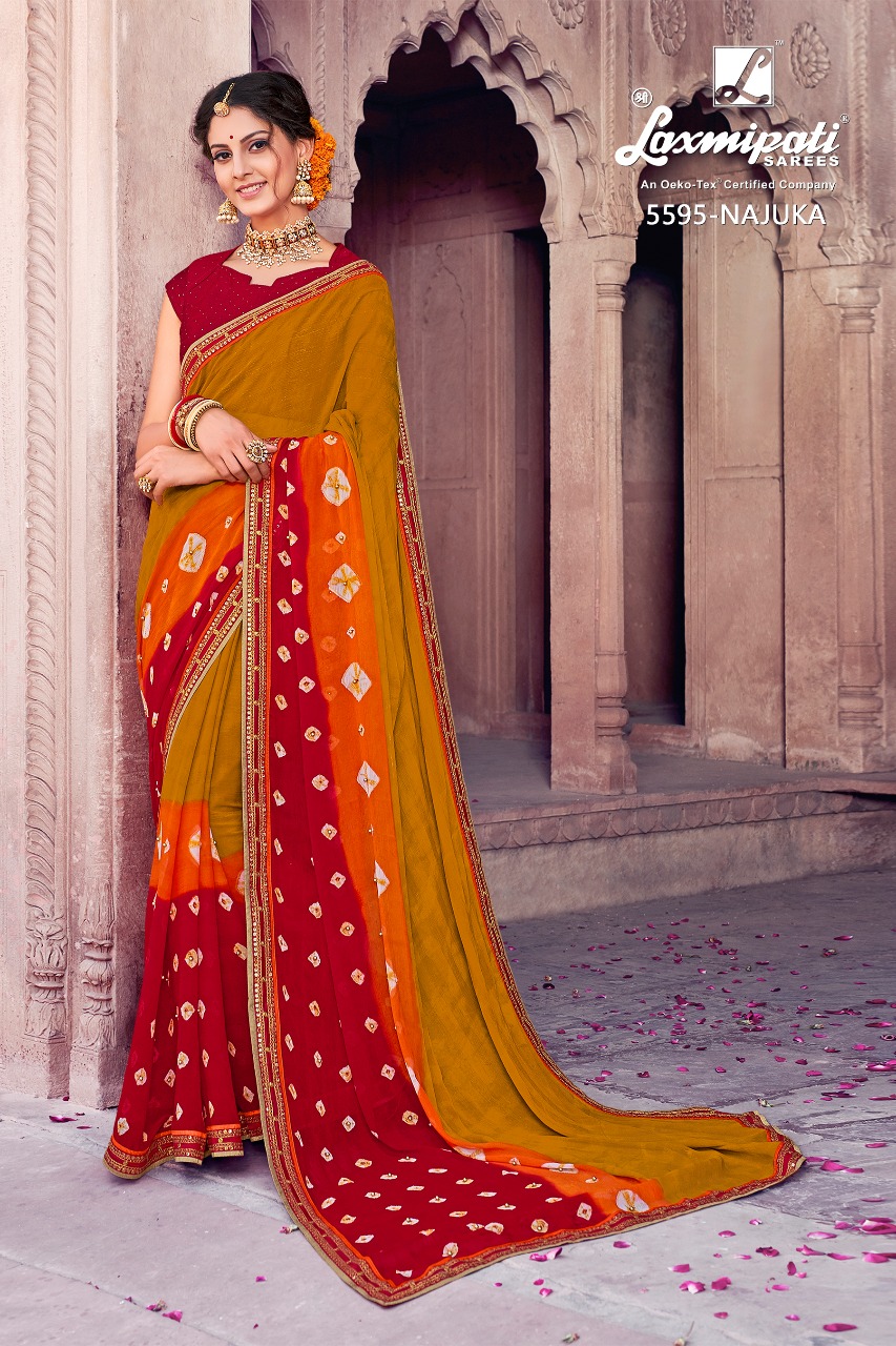 Bahurani By Laxmipati 5588 To 5597 Series Indian Traditional Wear Collection Beautiful Stylish Fancy Colorful Party Wear & Occasional Wear Pure Georgette Sarees At Wholesale Price