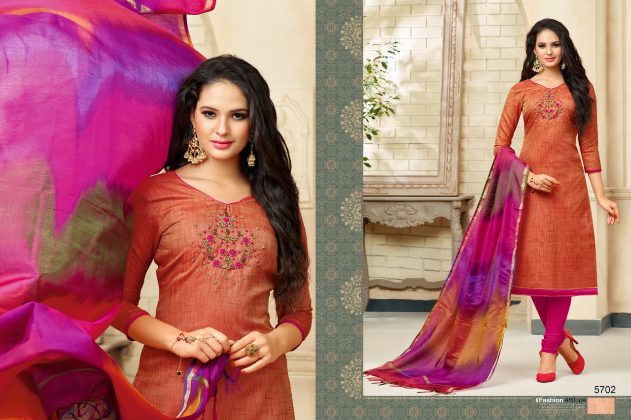Banarashi Style By Rr Fashion 5701 To 5712 Series Beautiful Suits Stylish Fancy Colorful Casual Wear & Ethnic Wear Two Tone Heavy Silk Printed Dresses At Wholesale Price