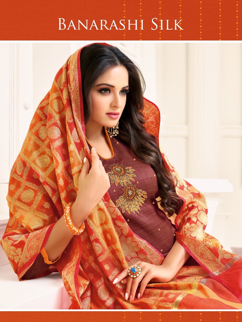 Banarashi Silk By Kapil Tex 15001 To 15012 Series Indian Traditional Wear Collection Beautiful Stylish Fancy Colorful Party Wear & Occasional Wear South Silk Dress At Wholesale Price