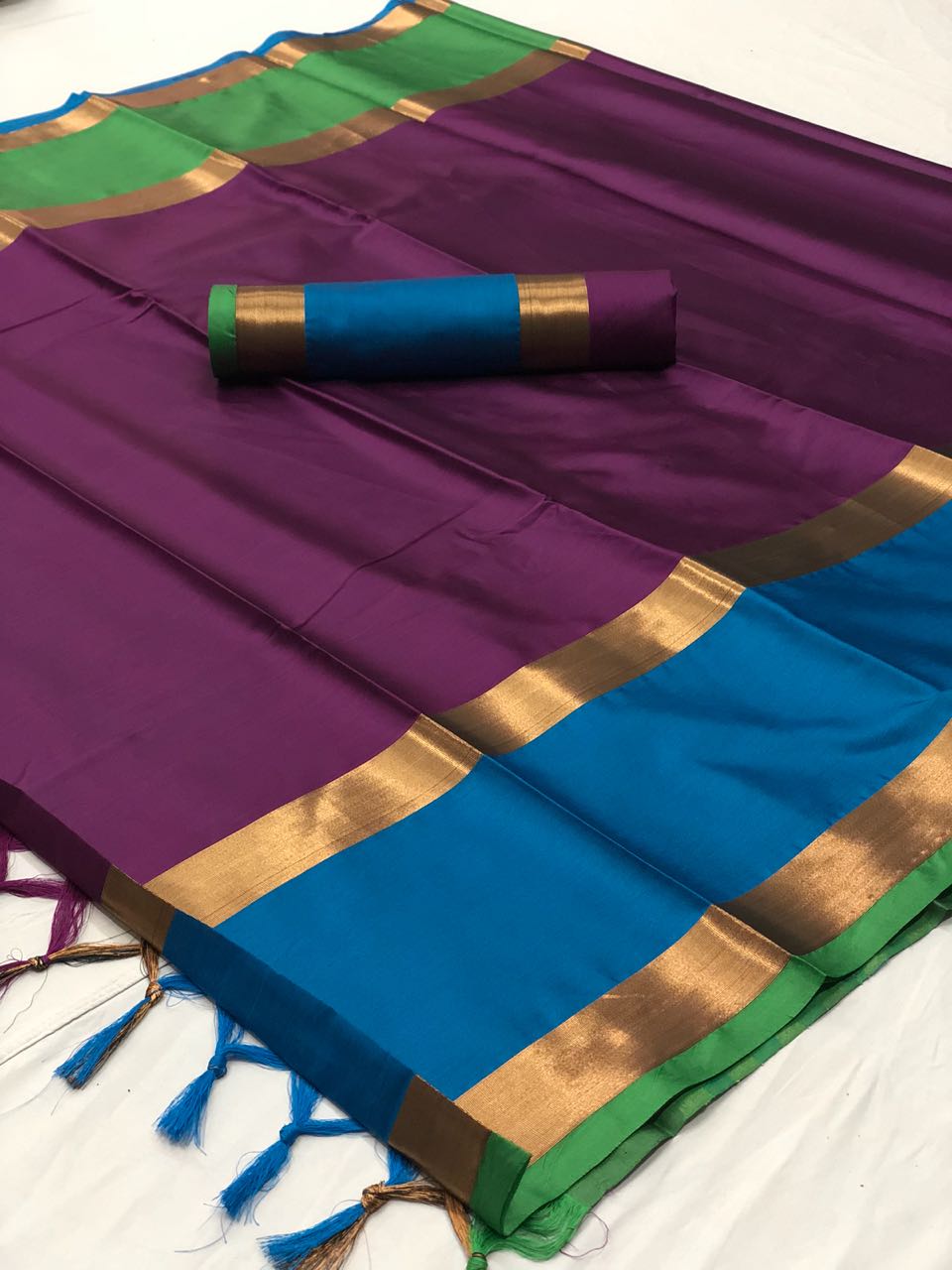 Bandhan By St Namo 01 To 11 Series Indian Traditional Collection Beautiful Stylish Fancy Colorful Party Wear & Occasional Wear Cotton Silk Sarees At Wholesale Price