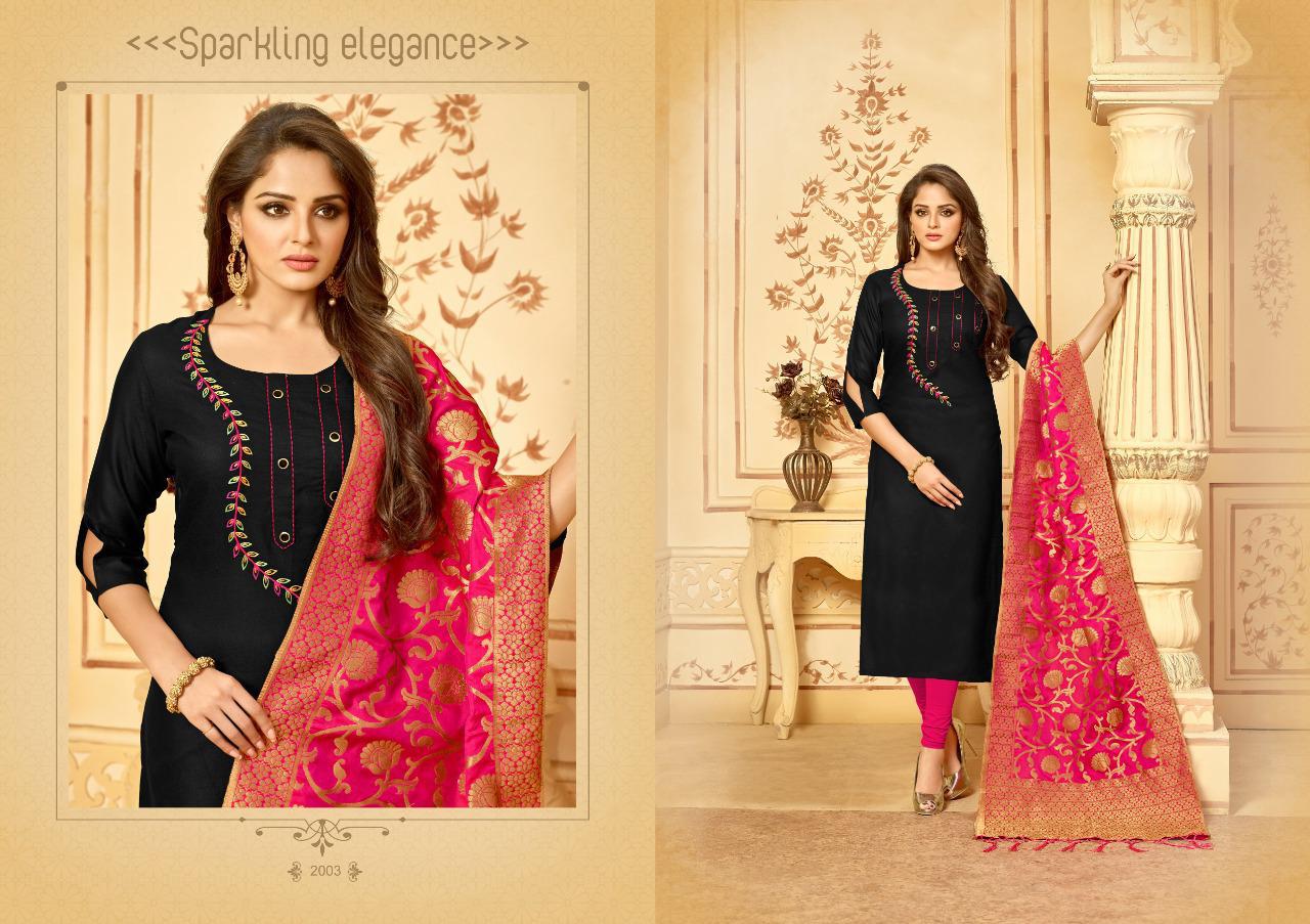 Bansuri Stall Dupatta By Amrut Varsha Fashion 2001 To 2006 Series Beautiful Winter Suits Collection Stylish Fancy Colorful Casual Wear & Ethnic Wear Heavy Cotton Slub Dresses At Wholesale Price