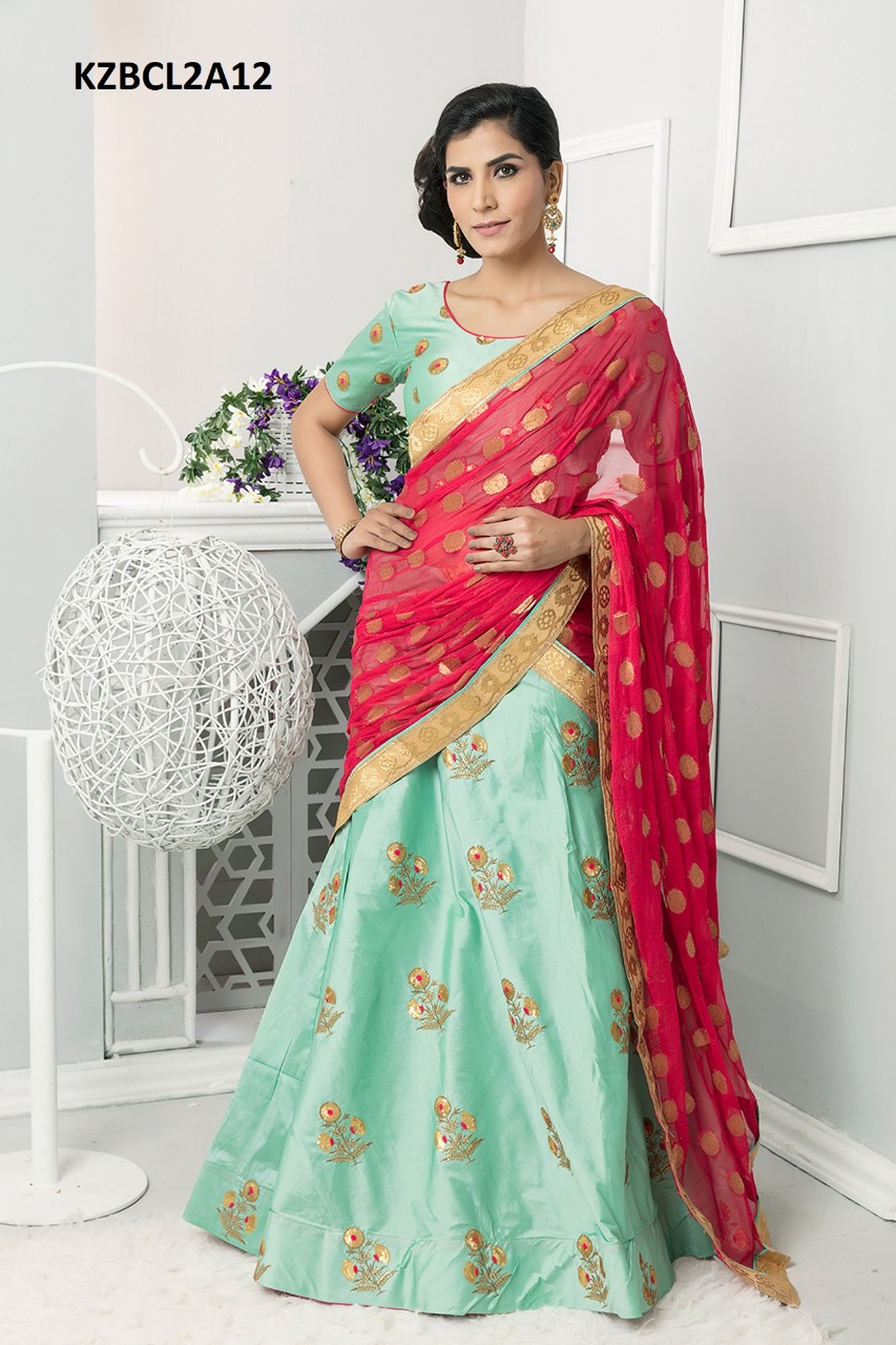 Barati Collection Vol-2 By Fashid Wholesale As Designer Beautiful Wedding Collection Occasional Wear & Party Wear Soft Tifi Silk Lehengas At Wholesale Price