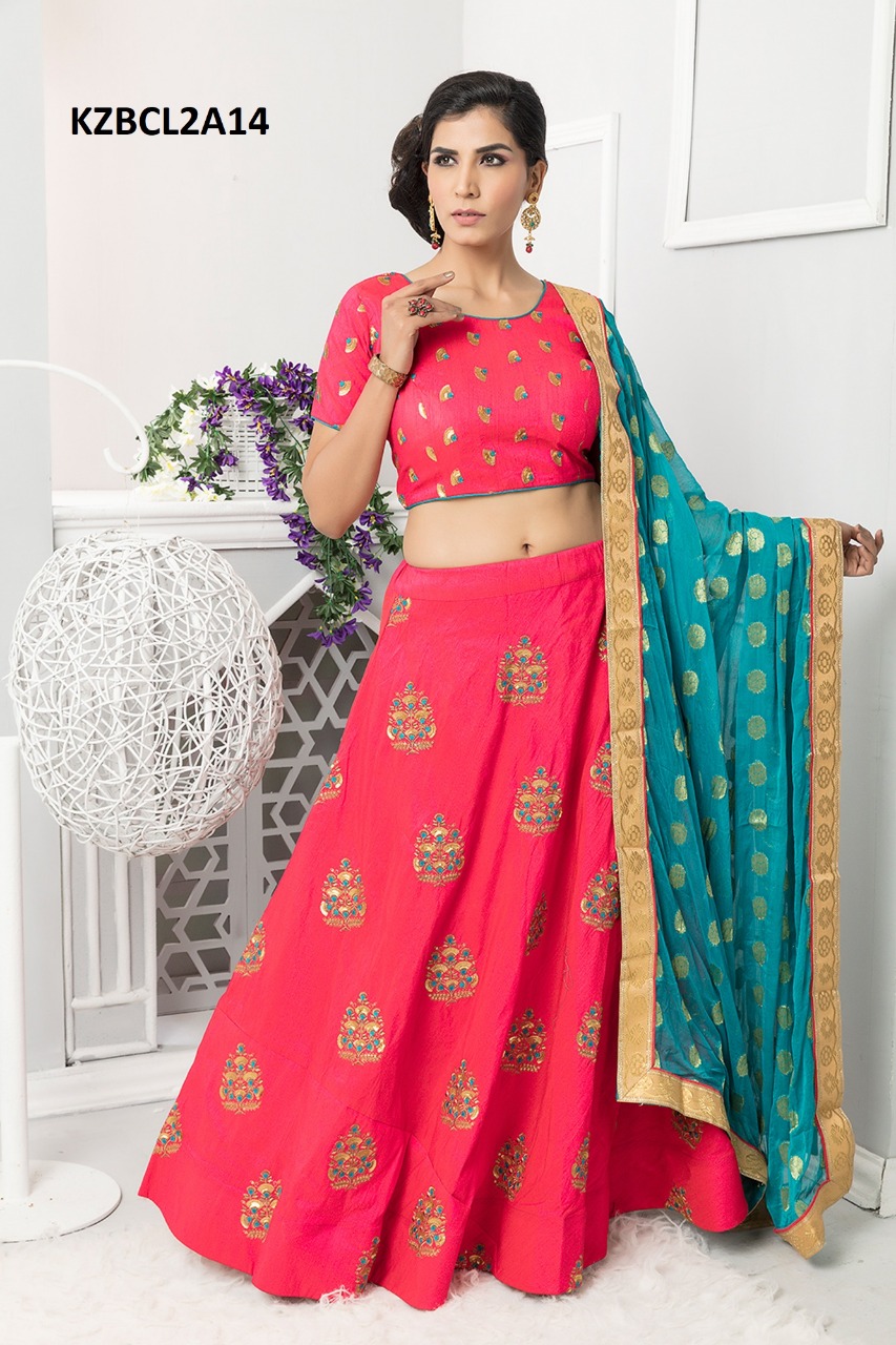 Barati Collection Vol-2 By Fashid Wholesale As Designer Beautiful Wedding Collection Occasional Wear & Party Wear Soft Tifi Silk Lehengas At Wholesale Price