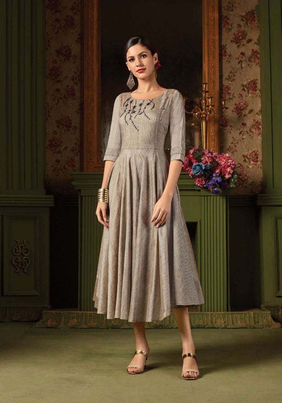 Beauty By Feminista 1171 To 1176 Series Beautiful Stylish Fancy Colorful Casual Wear & Ethnic Wear & Ready To Wear Dyed Kurtis With Inner At Wholesale Price