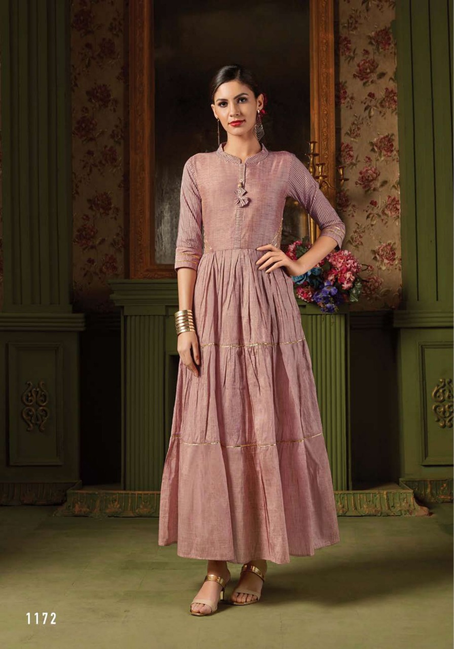 Beauty By Feminista 1171 To 1176 Series Beautiful Stylish Fancy Colorful Casual Wear & Ethnic Wear & Ready To Wear Dyed Kurtis With Inner At Wholesale Price