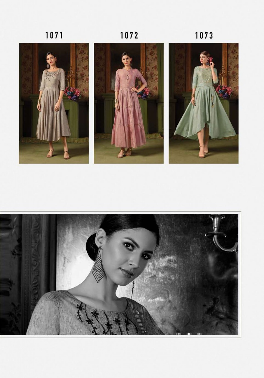 Beauty By Feminista 1171 To 1176 Series Beautiful Stylish Fancy Colorful Casual Wear & Ethnic Wear & Ready To Wear Dyed Kurtis With Inner At Wholesale Price