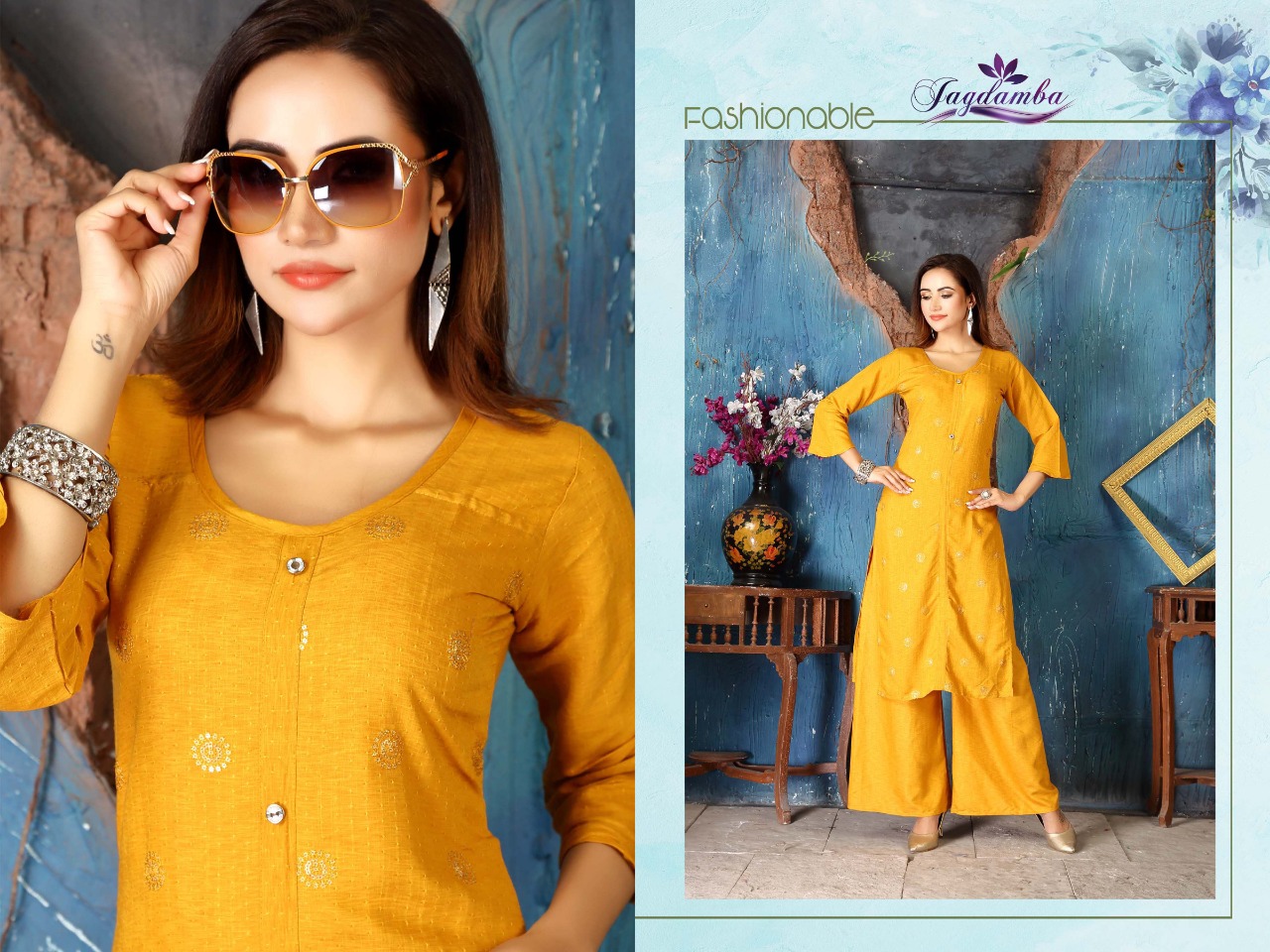 Beauty By Jagdamba 01 To 10 Series Beautiful Colorful Stylish Fancy Casual Wear & Ethnic Wear & Ready To Wear Heavy Rayon Kurtis At Wholesale Price