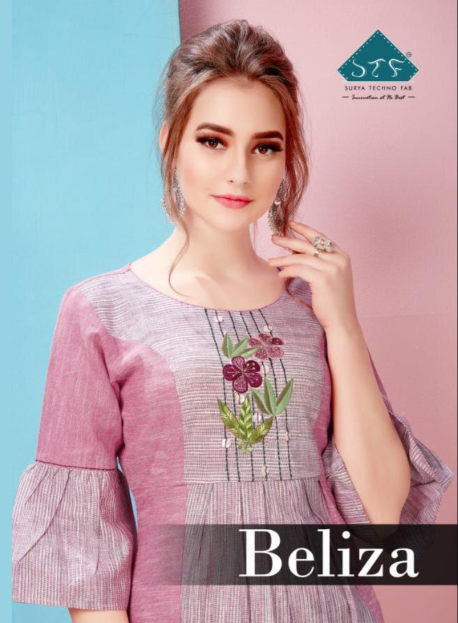 Beliza By Kaamiri 1001 To 1008 Series Beautiful Stylish Colorful Fancy Party Wear & Ethnic Wear & Ready To Wear Hand Woven South Cotton Kurtis At Wholesale Price