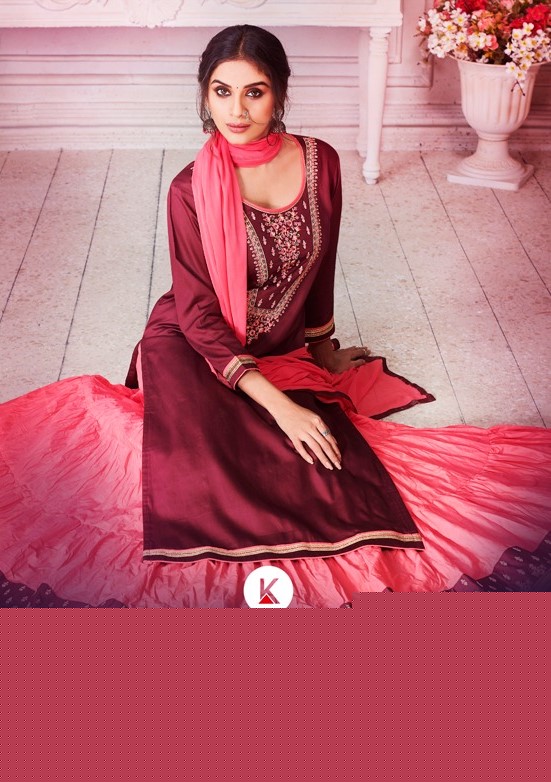 Blossom Vol-4 By Kalarang 621 To 624 Series Designer Suits Beautiful Stylish Fancy Colorful Party Wear & Occasional Wear Jam Silk Cotton With Work Dresses At Wholesale Price