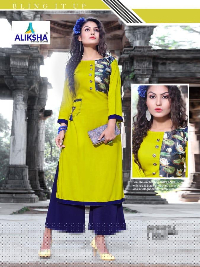 Bonita Beaty Vol-1 By Aliksha 1001 To 1008 Series Designer Beautiful Stylish Fancy Colorful Casual Wear & Ethnic Wear Heavy Rayon Embroidered Kurtis At Wholesale Price