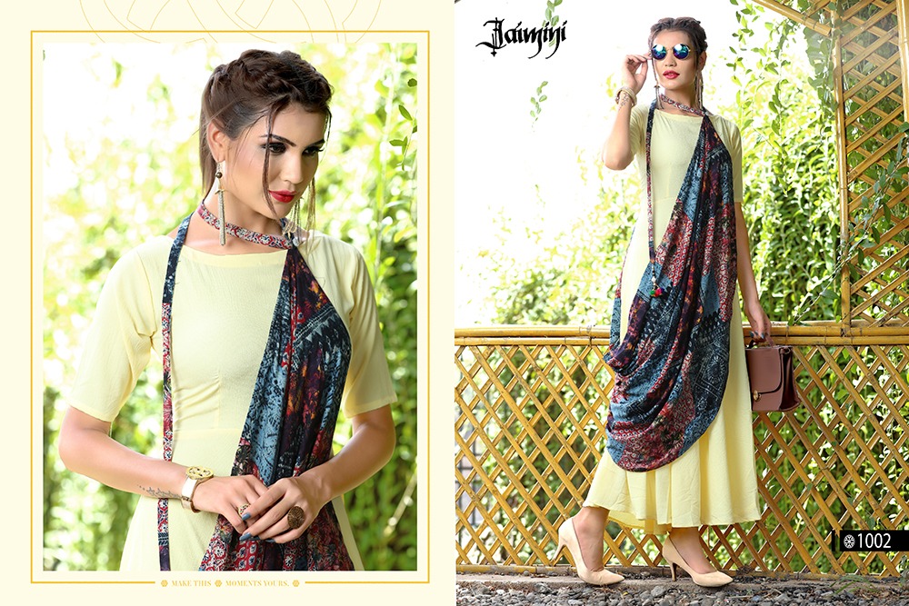 Butterfly Vol-1 By Jaimini 1001 To 1004 Series Designer Beautiful Stylish Fancy Colorful Casual Wear & Ethnic Wear & Ready To Wear Rayon Kurtis At Wholesale Price