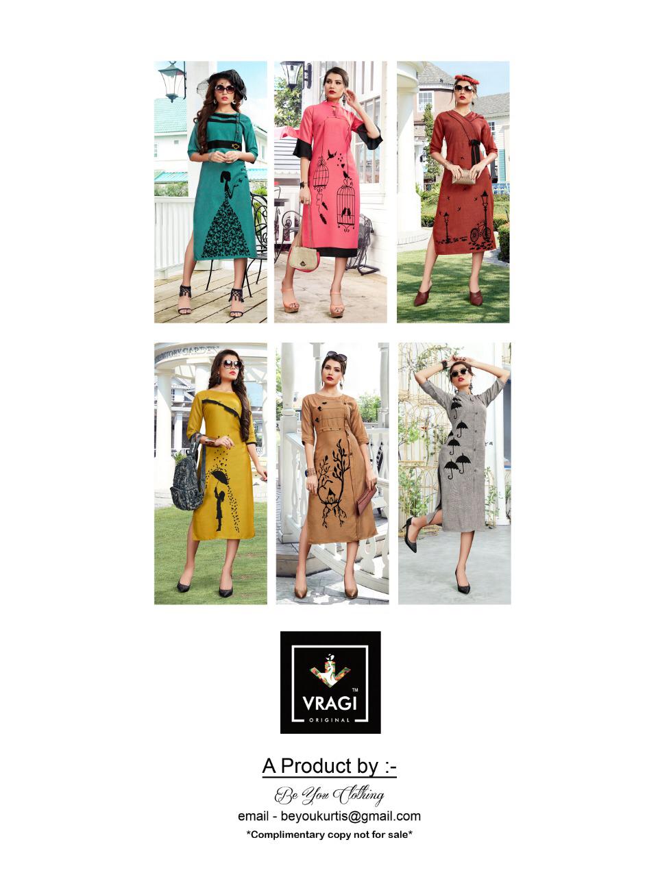 Butterfly By Vragi Designer Beautiful Stylish Colorful Fancy Ready To Wear & Casual Wear & Ethnic Wear Two Tone Rayon Kurtis At Wholesale Price