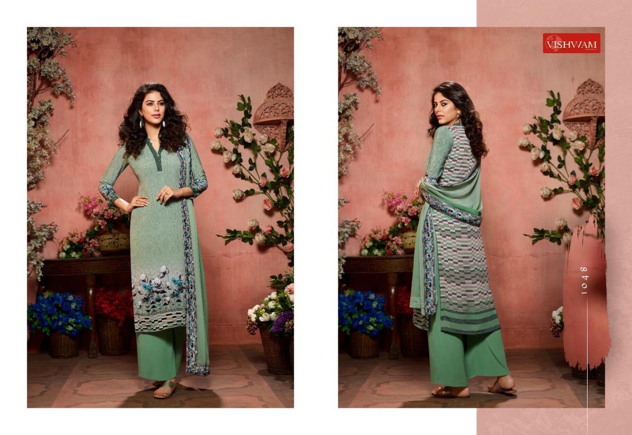 Cafe Latte Vol-5 By Vishwam Fabrics 1046 To 1053 Series Beautiful Suits Stylish Fancy Colorful Casual Wear & Ethnic Wear Premium Crepe Printed Dresses At Wholesale Price