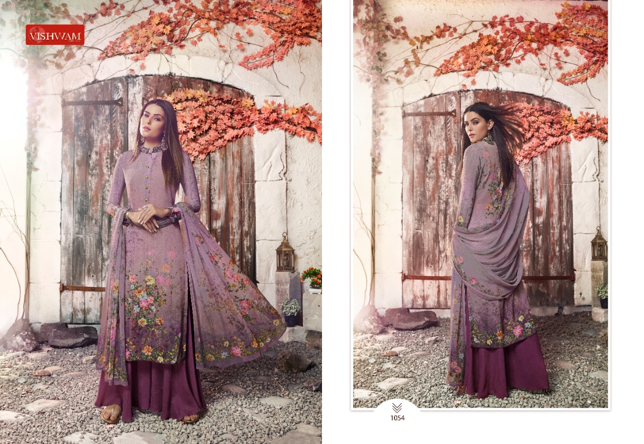 Cafe Latte Vol-6 By Vishwam Fabrics 1054 To 1061 Series Beautiful Suits Stylish Fancy Colorful Casual Wear & Ethnic Wear Premium Sorere Crepe Dresses At Wholesale Price