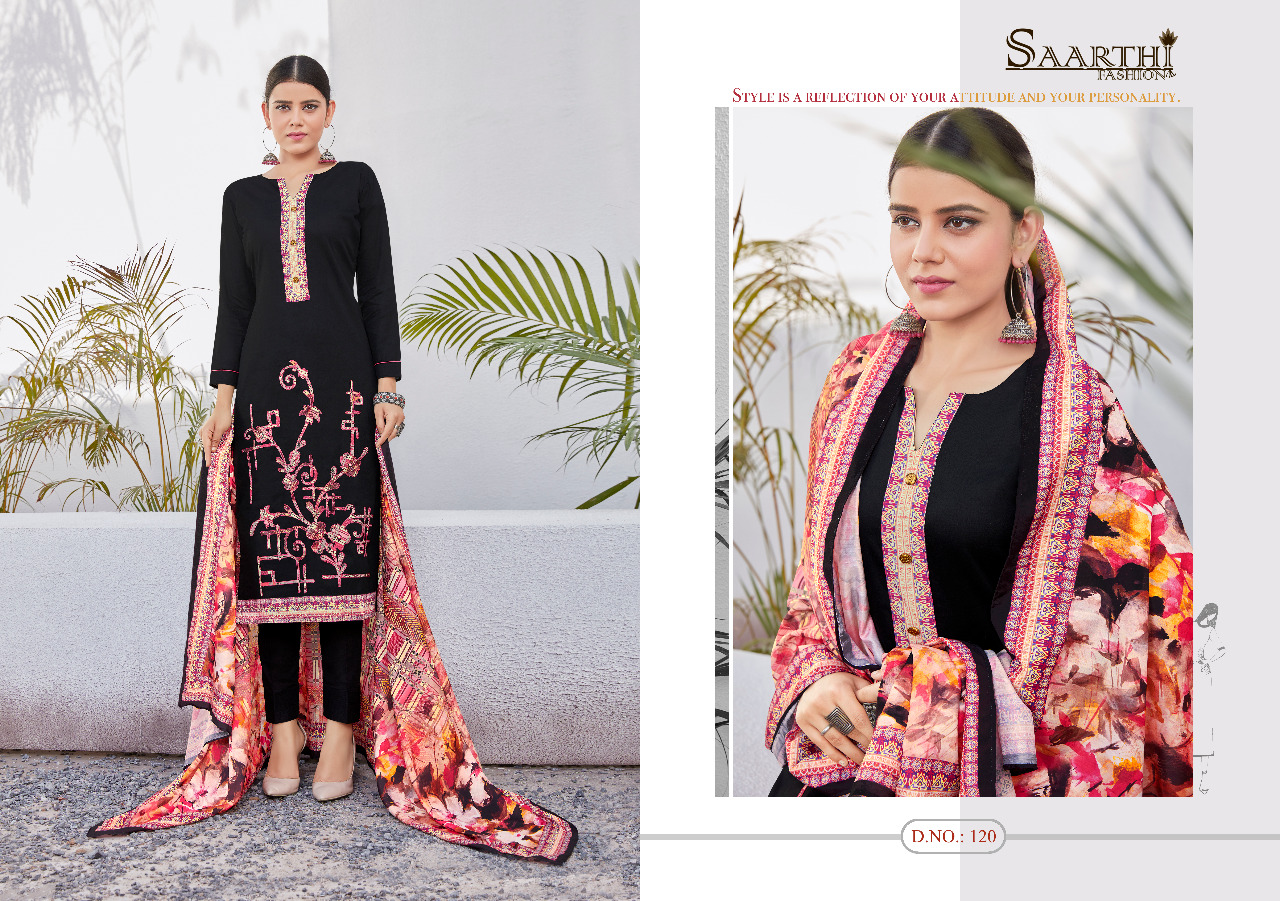 Candy Crush By Saarthi Fashion 119 To 128 Series Beautiful Stylish Fancy Colorful Casual Wear & Ethnic Wear Pure Jam Silk Cotton Embroidered Dresses At Wholesale Price