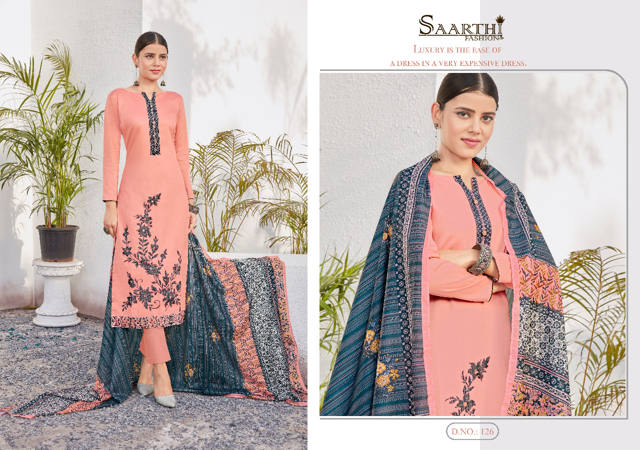 Candy Crush By Saarthi Fashion 119 To 128 Series Beautiful Stylish Fancy Colorful Casual Wear & Ethnic Wear Pure Jam Silk Cotton Embroidered Dresses At Wholesale Price