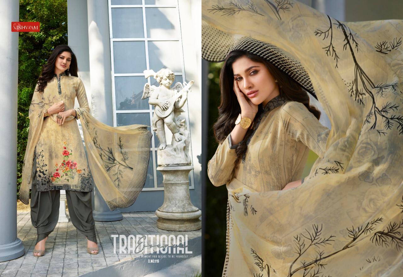 Cappuccino Vol-2 By Vishwam Fabrics 113 To 124 Series Beautiful Stylish Fancy Colorful Casual & Party Wear & Ethnic Wear Collection Crepe Printed Dresses At Wholesale Price